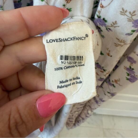 LoveShackFancy Chessie Floral Dress - Picture 5 of 7